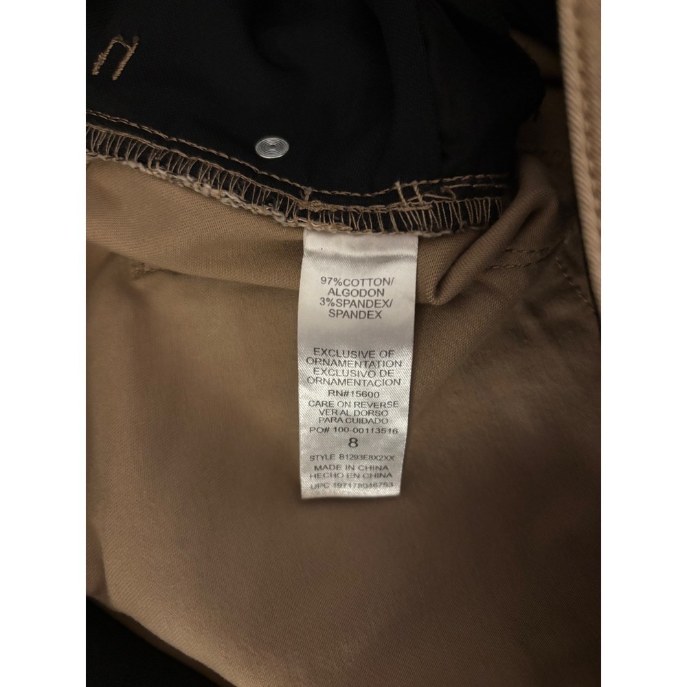 Democracy Ab Solution Skinny Jeans 8 Cocoa Brown Stretch Zip Fly - Picture 3 of 7